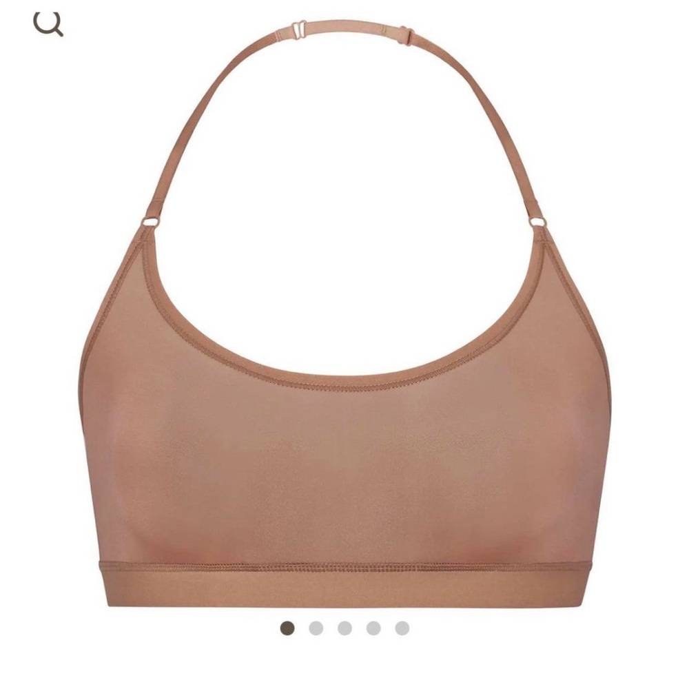 SKIMS jelly sheer scoop halter